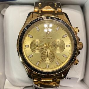 Montres Prestige X Invicta Men's Watch- 44.5mm, Gold (MPW-0350)